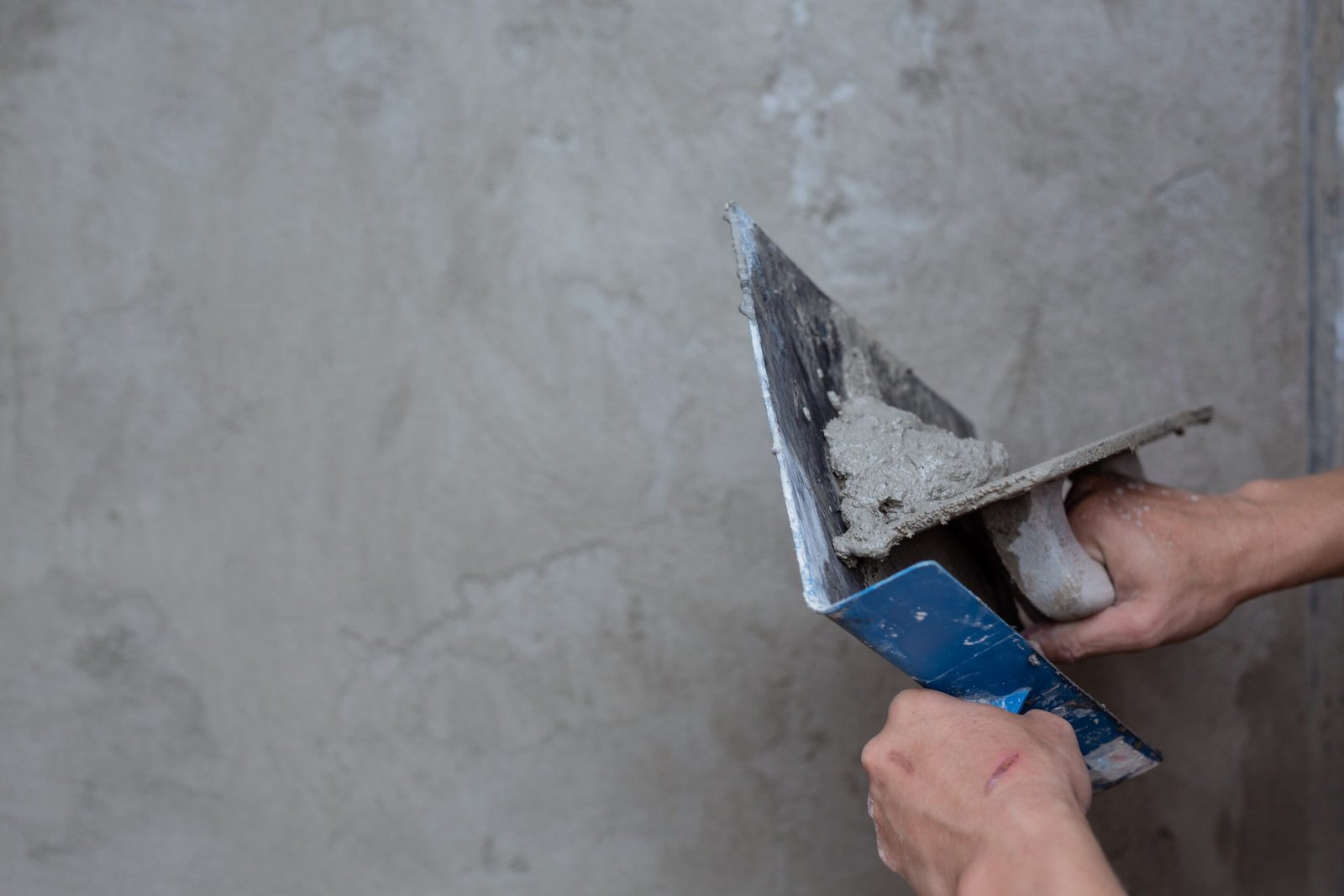 Grouting is restoring the strength